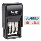 Dateur de poche à encrage automatique printy dater 4850l scanned