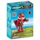 Playmobil dragons - rustik en combinaison de vol