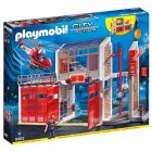 Playmobil city action - caserne de pompiers