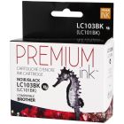 Cartouche jet d’encre compatible brother lc103 noir