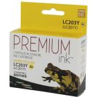 Cartouche jet d’encre compatible brother lc203 jaune