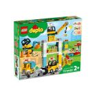 Duplo: la grue et les engins de construction