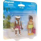 Playmobil - duo de couple de vacanciers