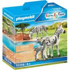 Playmobil family fun - couple de zèbres avec bébé