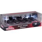 Ensemble 5 voitures Édition black (0821)