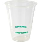 Verre en pla transparent pour boissons froides eco guardian 16 oz