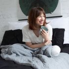 Couverture lestée 6 kg - bouleau gris