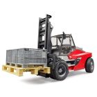 Chariot élévateur linde ht160+palette et 3 cages