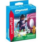 City life: joueuse de soccer