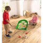 Jeu de putt de golf d'arcade