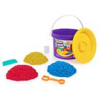 Kinetic sand - mega seau et accessoires