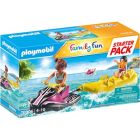 Family fun - ensemble de départ scooter des mers et banane flottante