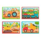 Casse-têtes de bois : camions (48)