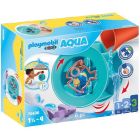 Playmobil 1.2.3. - roue aquatique avec bébé requin