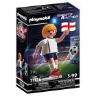 Sports & action - joueur de football anglais