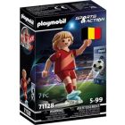 Sports & action - joueur de football belge