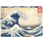 Casse-tête : la grande vague de kanagawa (500)