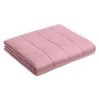 Couverture lestée apaisante sensorielle - rose - 5 lbs