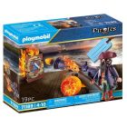 Pirate et canon de feu