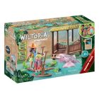 Wiltopia - paddles et dauphins roses