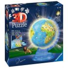Casse-tête 3d : globe terrestre illuminée (180)