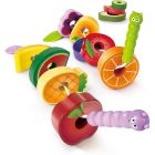 Hape chenille ensemble de festin de fruits