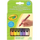 Crayons de cire triangulaires