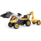 Tracteur builder max + remorque