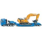 Camion de transport lourd avec surbaissé