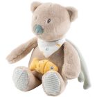 Peluche musicale jules l'ours 23 cm