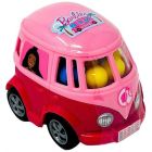 Caravane barbie avec bonbons