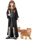 Hermione granger & crookshanks
