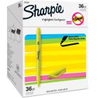 Surligneur pocket boîte de 36 jaune
