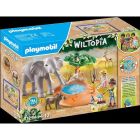 Wiltopia - explorateurs avec animaux de la savane
