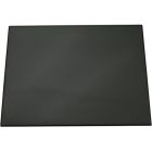 Sous-main avec couverture transparente noir