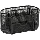Pot à crayon/range-tout ovale mesh