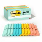 Feuillets originaux post-it® - bistro sur la plage 1-1/2 x 2 po pqt de 24