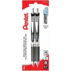 Stylo gel liquide rétractable energel deluxe rtx encre noire