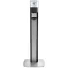 Support de plancher argenté et distributeur es8 messengermc