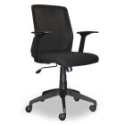 Fauteuil horizon activ a-94 noir avec dossier maillé