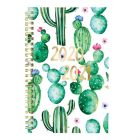 Agenda académique hebdomadaire/mensuel floral jaune