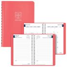 Agenda académique quotidien/mensuel fashion rose 2026-2027
