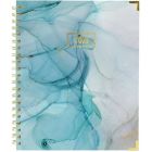 Agenda hebdomadaire / mensuel 11 x 8-1/2 quartz turquoise