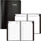 Agenda académique quotidien 8x5 noir 2026-2027
