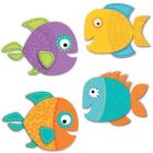 Formes prédécoupées : mini-poissons 36pc