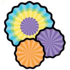 Formes prédécoupées: Éventails assortis 42pc