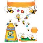 Ensemble pour babillard : les abeilles 67pc