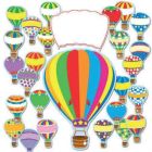Ensemble pour babillard : montgolfières 47 pc