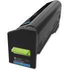 Cartouche de toner à très haut rendement lexmark cx860 cyan