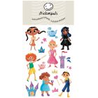 Autocollants inclusifs princesses